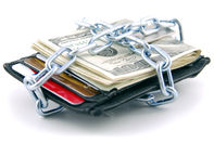 Wallet in chains